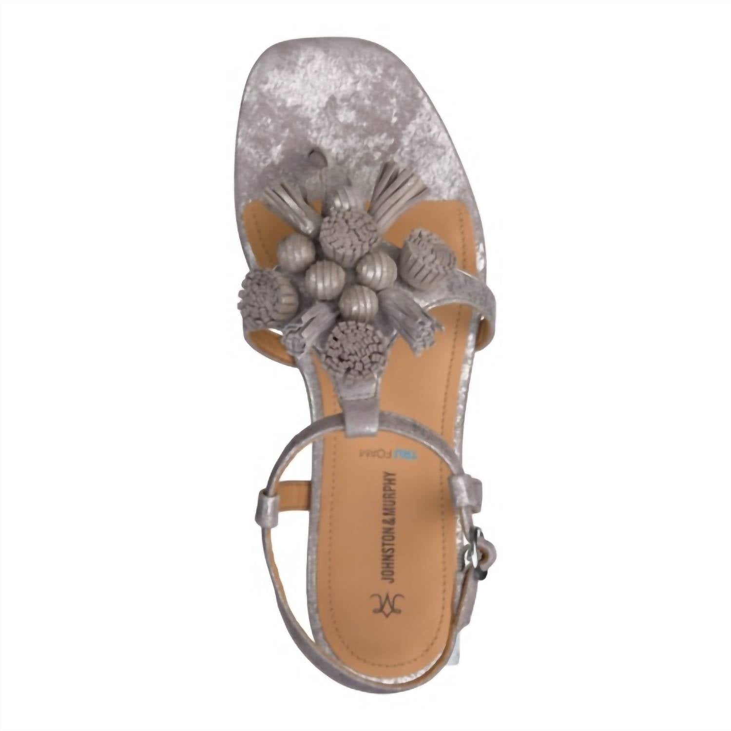 Johnston & Murphy - Women's Lilly Tassel Thong Sandal