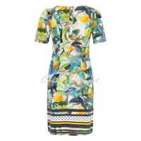 Dolcezza - 'orangerie' Printed Dress