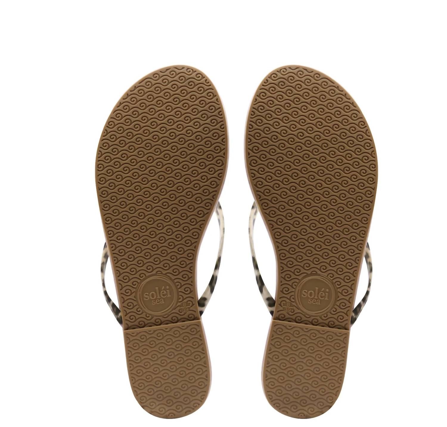 Solei Sea - Women's Indie Leopard Sandals