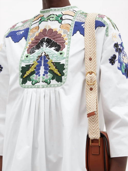 Valentino - Arazzo Embroidered Tunic Dress