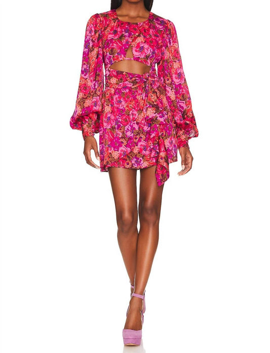 For Love & Lemons - Lauren Long Sleeve Mini Dress