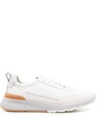 Brunello Cucinelli - MEN'S LEATHER SUEDE SNEAKER