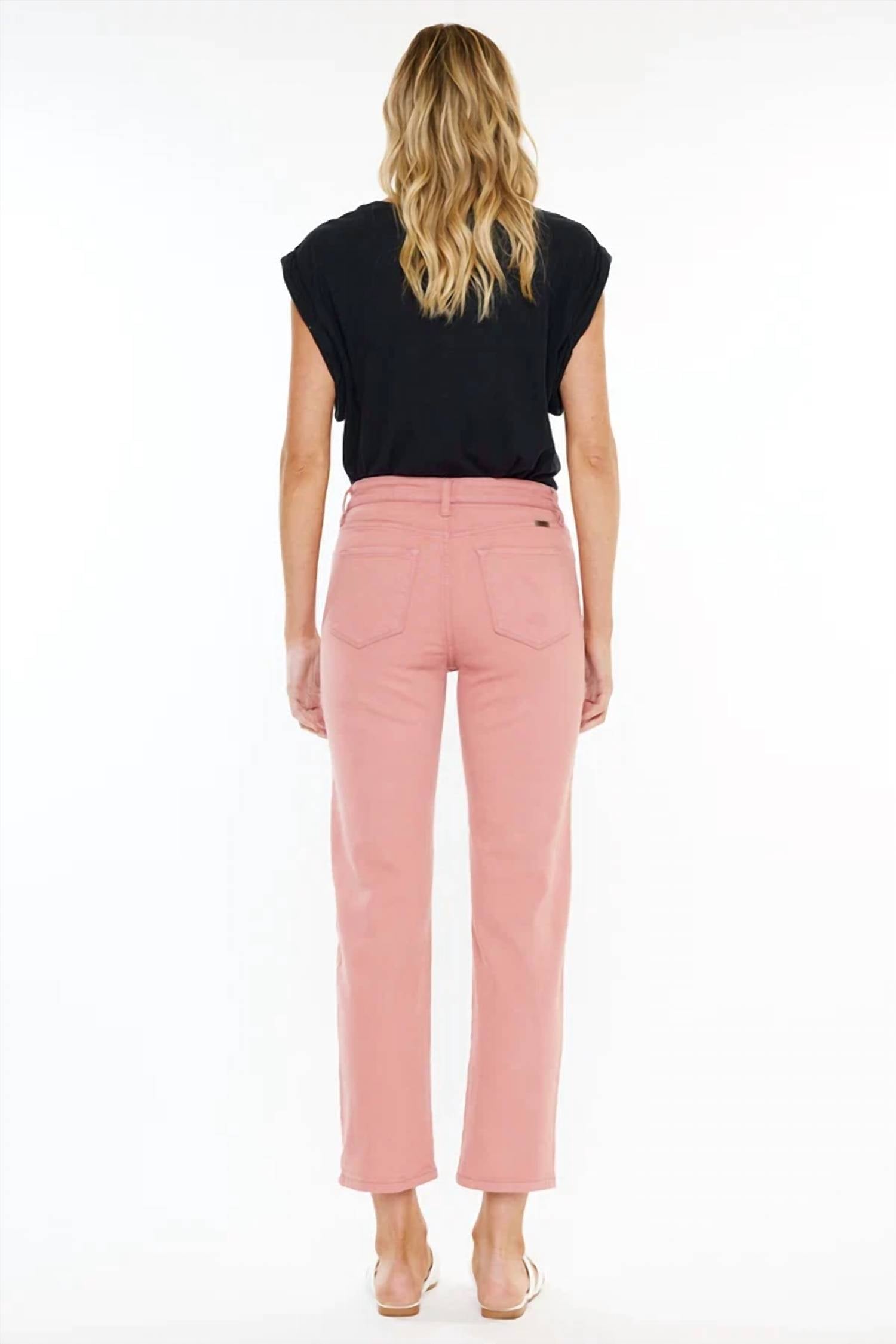 Kancan - Zandria High-rise 90s Straight Leg Jeans