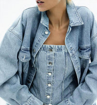 Alohas - Troyes Denim Top