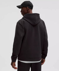 lululemon Textured Spacer Hoodie in black - men's shirt - detail view