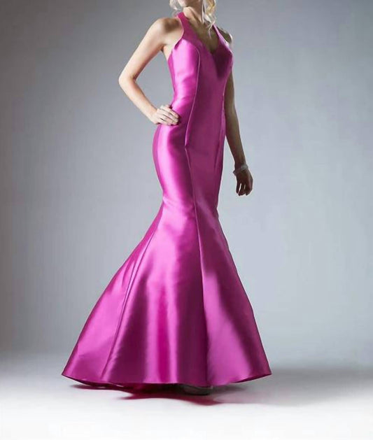 Ladivine - Fitted Mikado Mermaid Dress