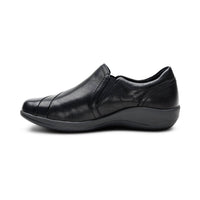 Aetrex Women's Helena Arch Support Slip On in black - women's flats - alternate view