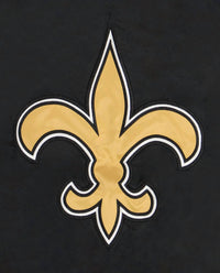 Starter - Men's New Orleans Saints Pullover Half-zip Starter Jacket