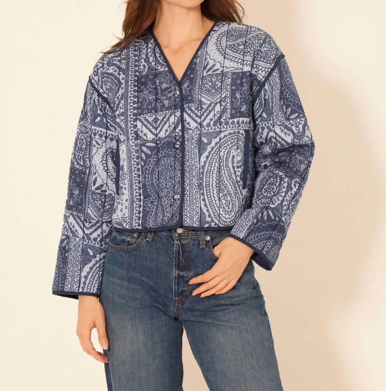Bila77 - Blanche Paisley Jacket