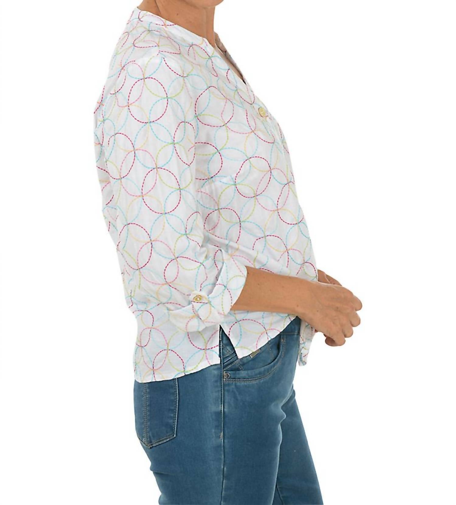 Habitat - Full Circle Tie Front Shirt