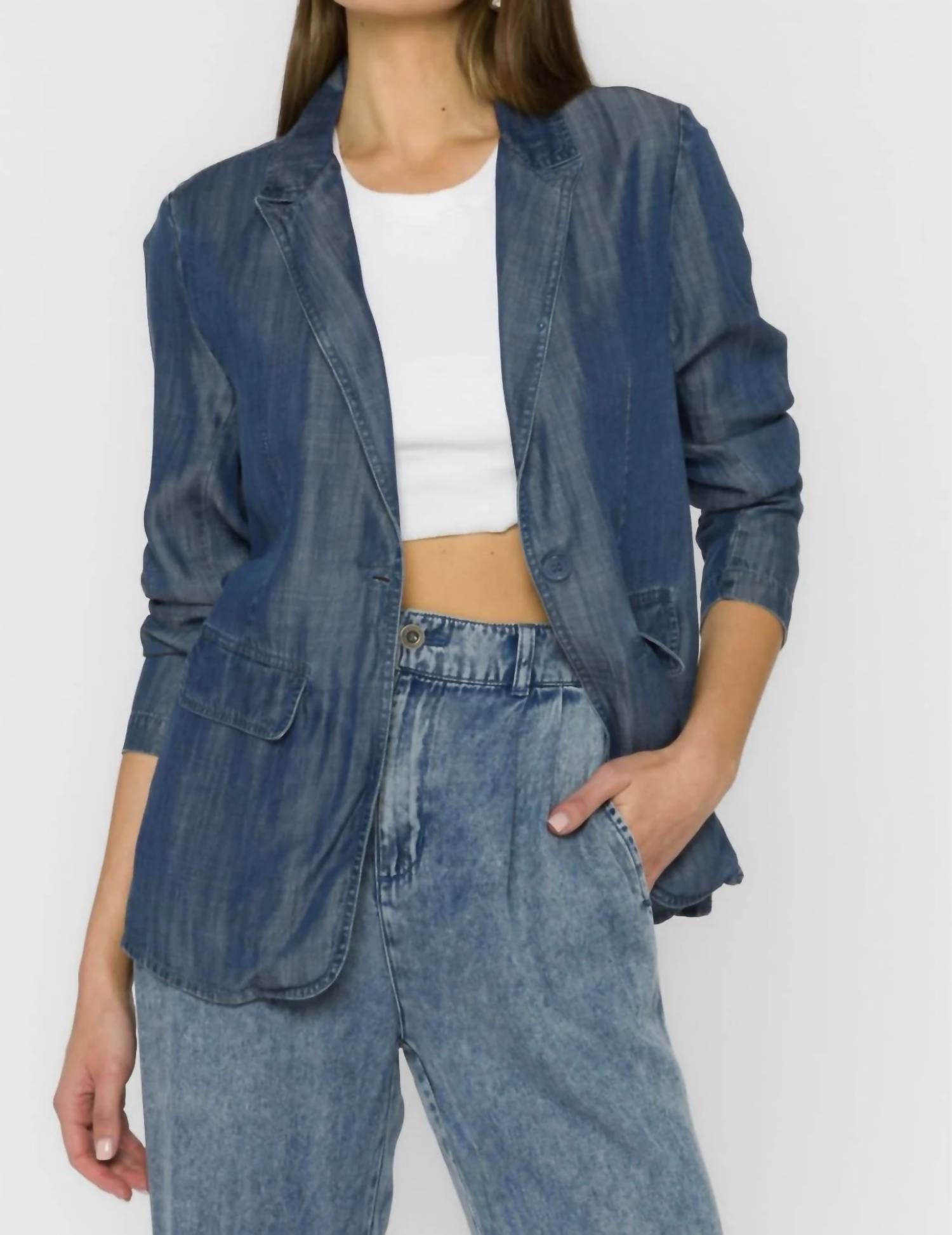 Velvet Heart Patty Blazer in murietta - women's jacket - alternate view