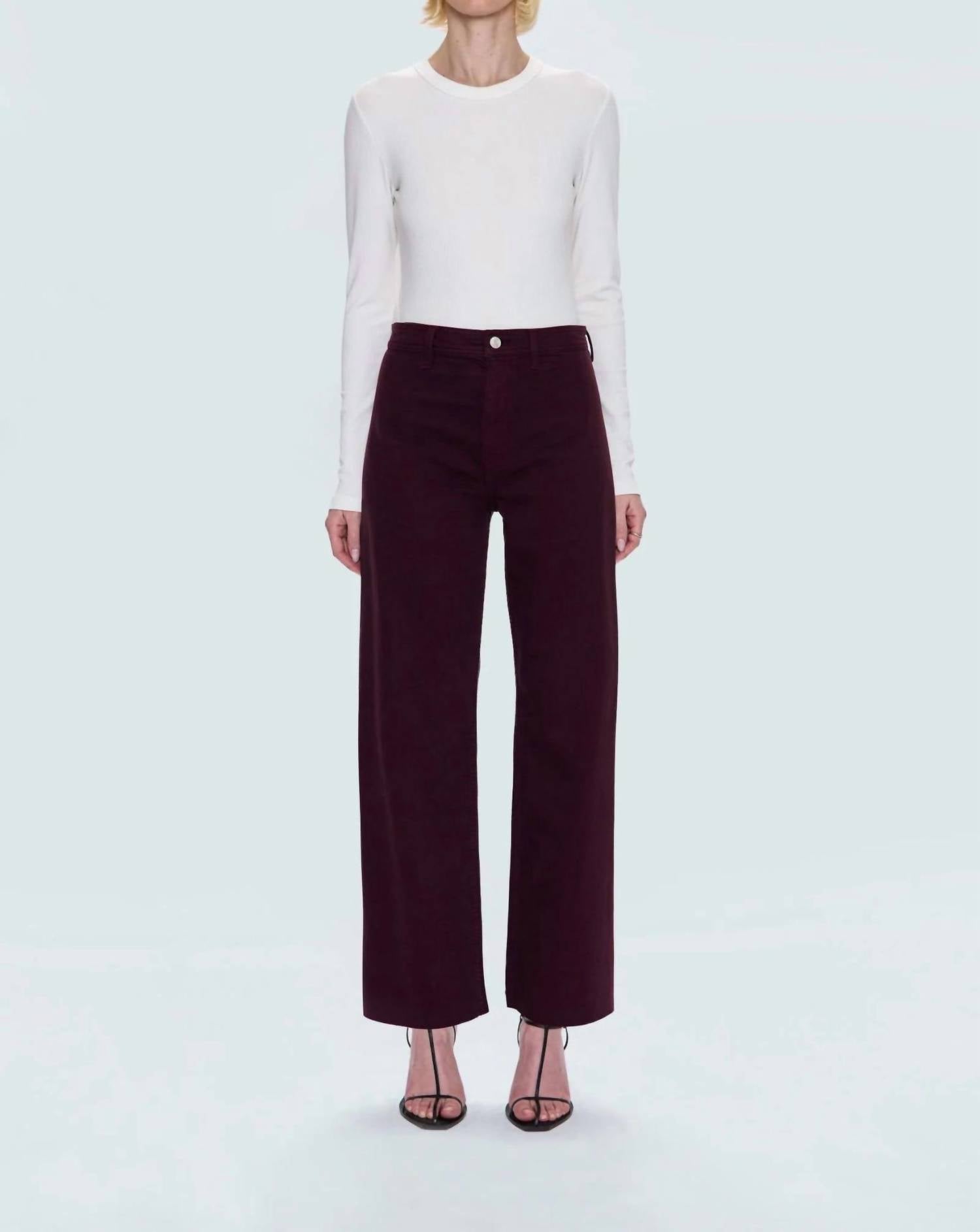 Pistola - Penny High Rise Wide Leg Pants