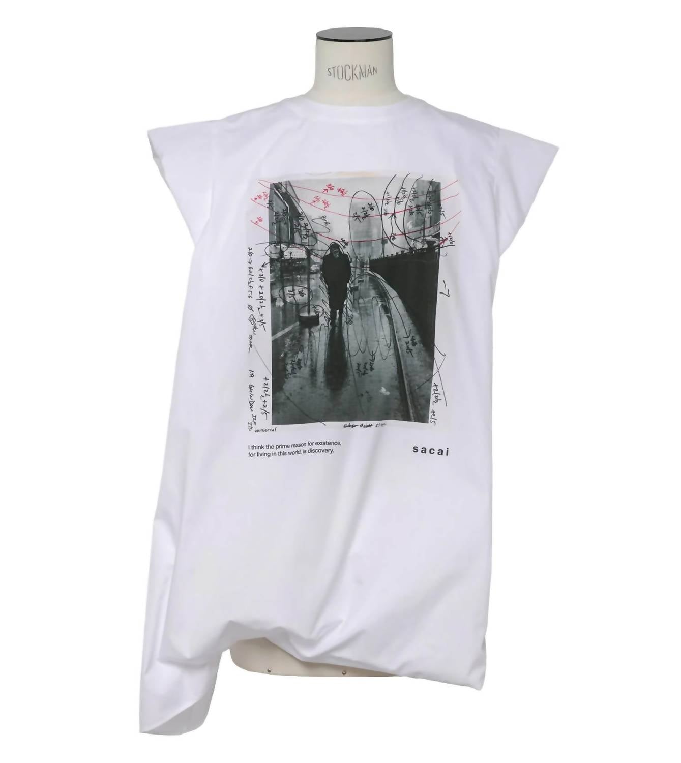 Sacai - James Dean Cotton Poplin Pullover Runway