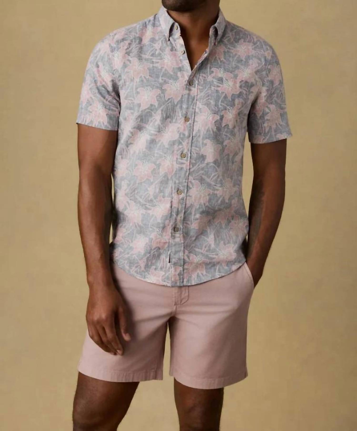 Faherty - Short-sleeve Breeze Shirt