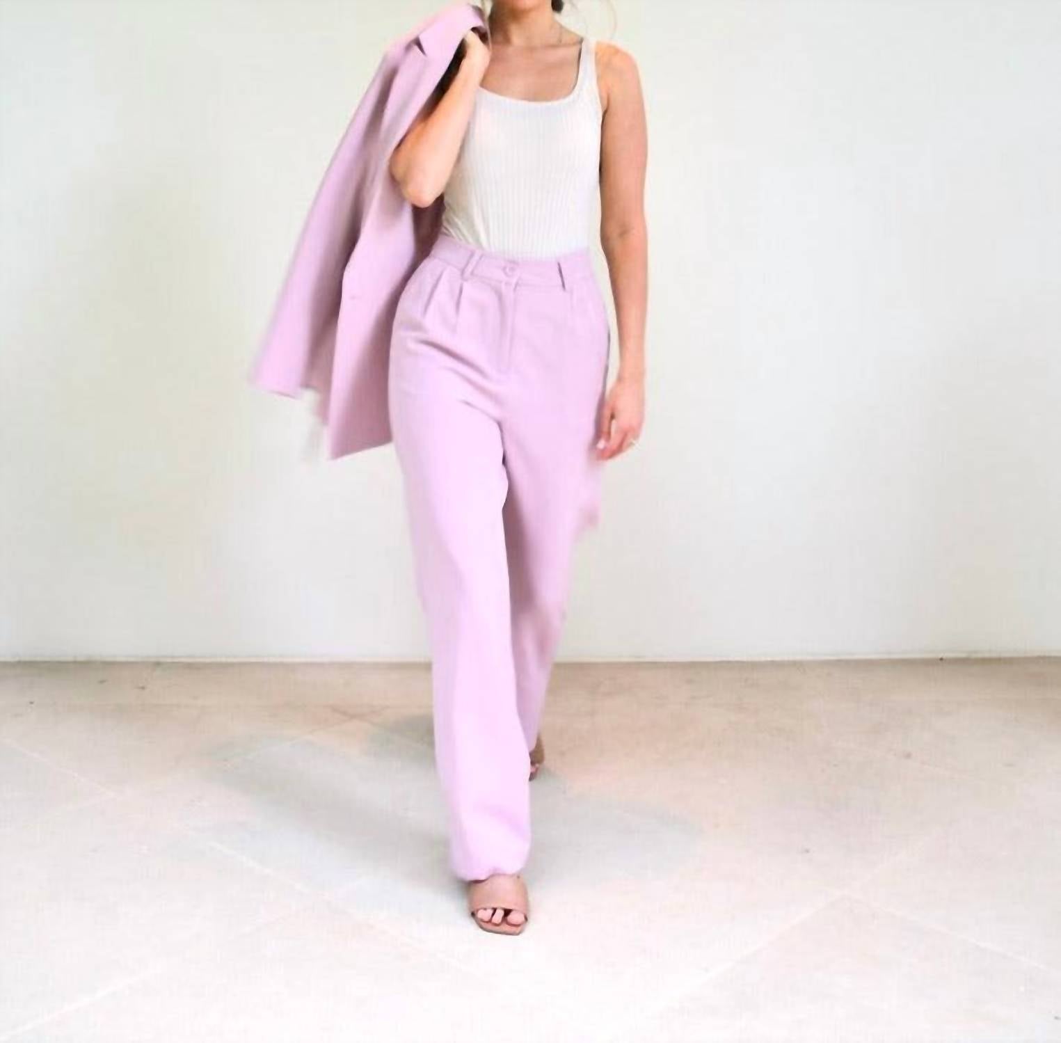 Withblack - Ruby Wide Pleated Pants