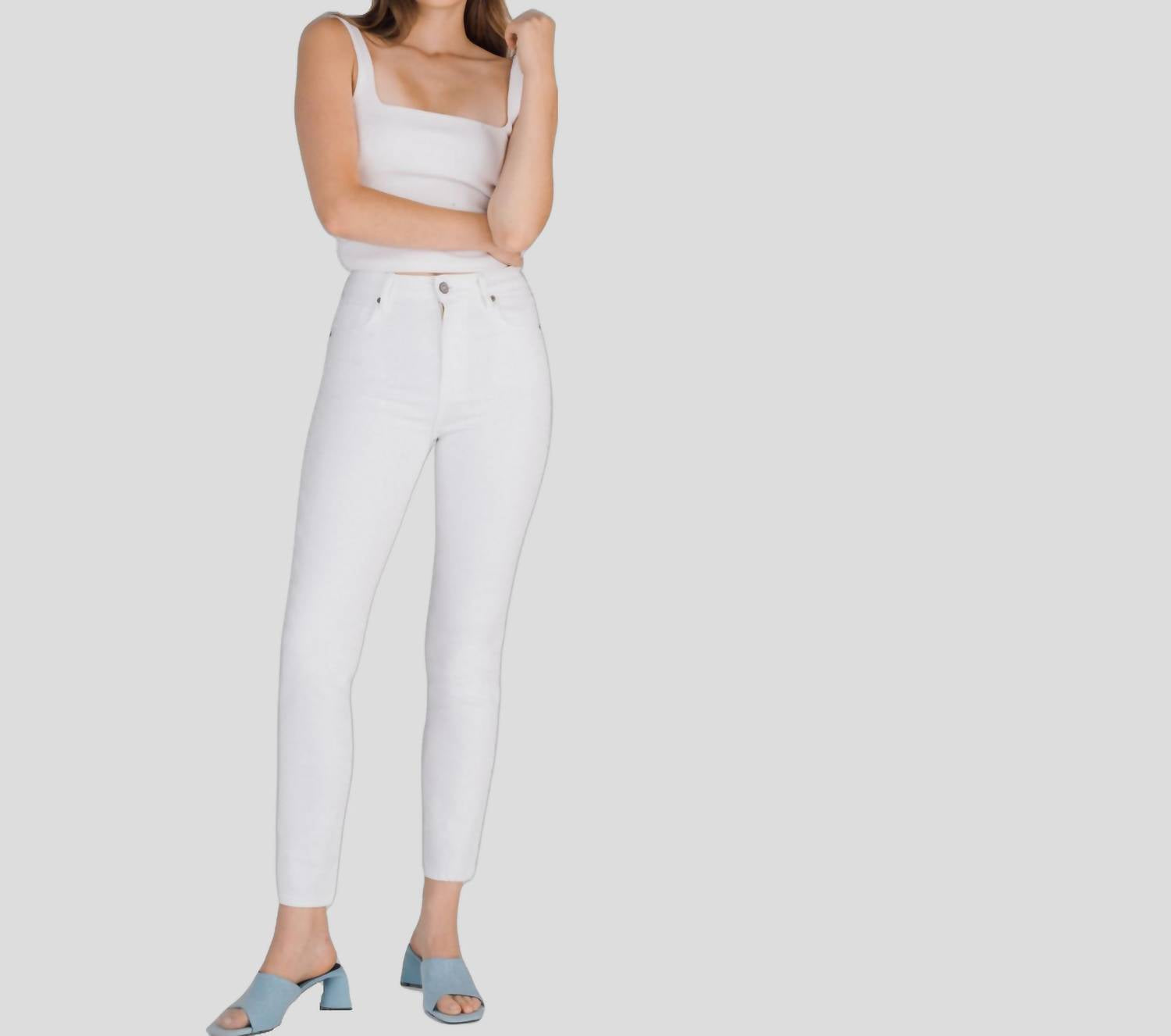 Hidden - Tracey High Rise Straight Leg Jean