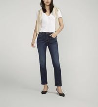 Jag - Cassie Mid Rise Slim Straight Leg Jeans
