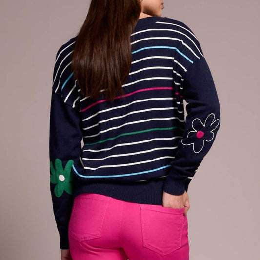 Tribal - Night Fall V Neck Sweater