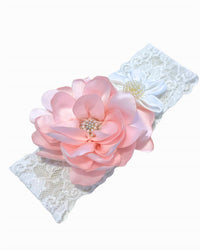 Katie Rose - Girl's Aria 2-Piece Lace With Flower Set