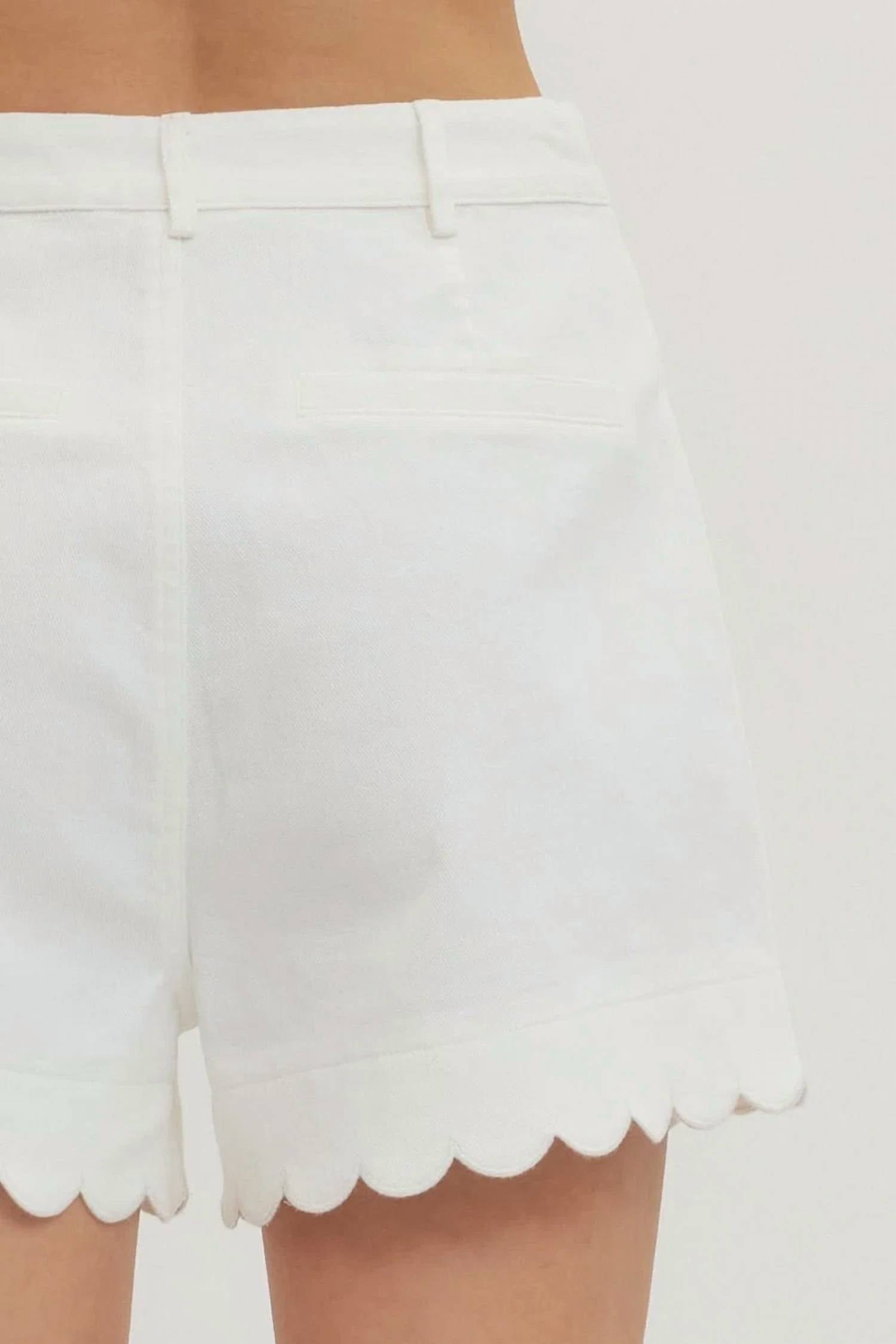 Entro - Scallop Shorts