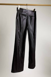 Sunday Edition - FADED FAUX LEATHER PANTS