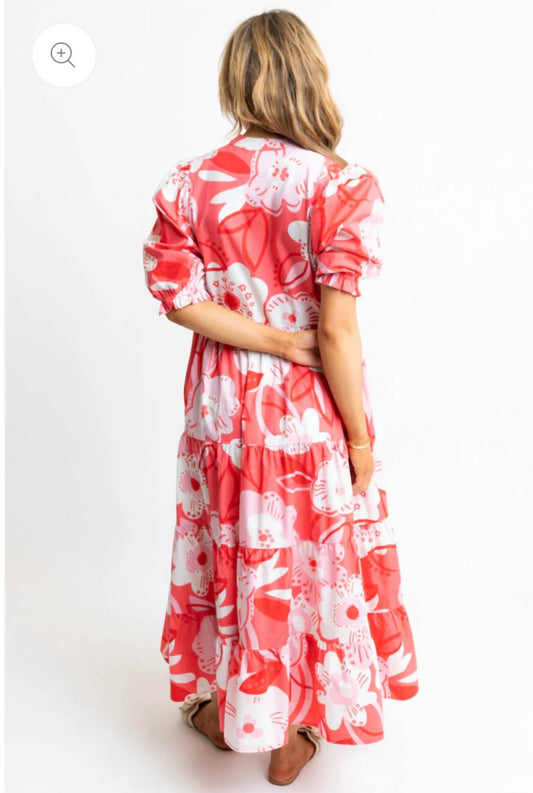 Karlie - Artist Floral Tier Kiki Maxi Dress