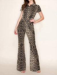 Wisteria Lane - Out In The Wild Denim Jumpsuit