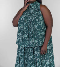 Just Bellina - Floral Burst Top - Plus