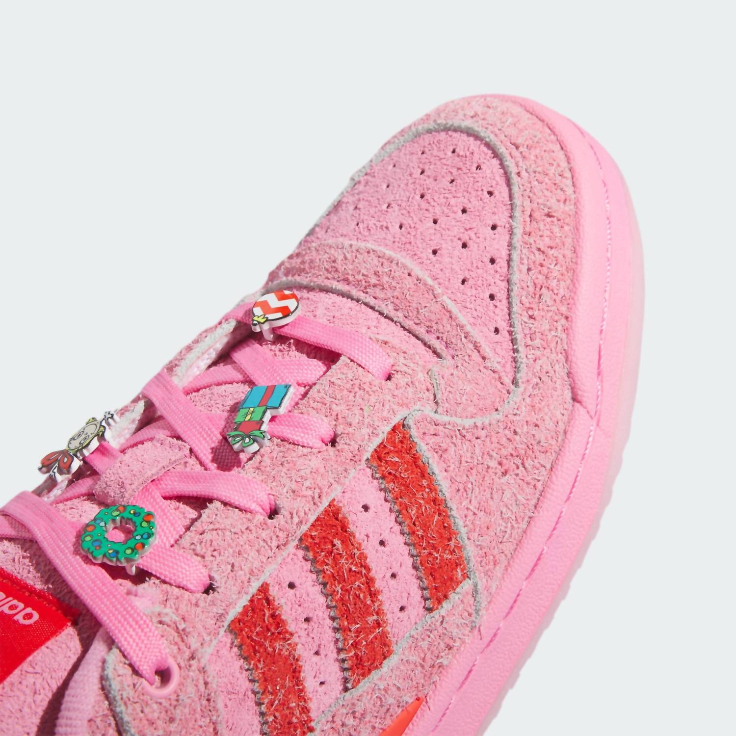 adidas Women's Forum Low Cl The Grinch Shoes in pink - women's sneaker - view 7