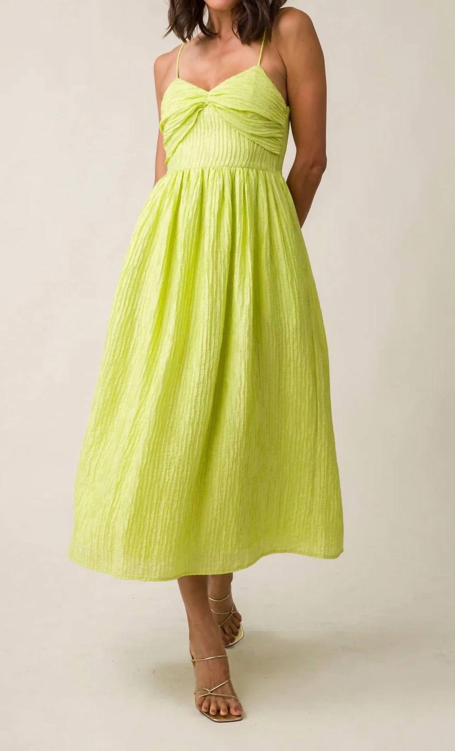 Line And Dot - Maia Midi Dress