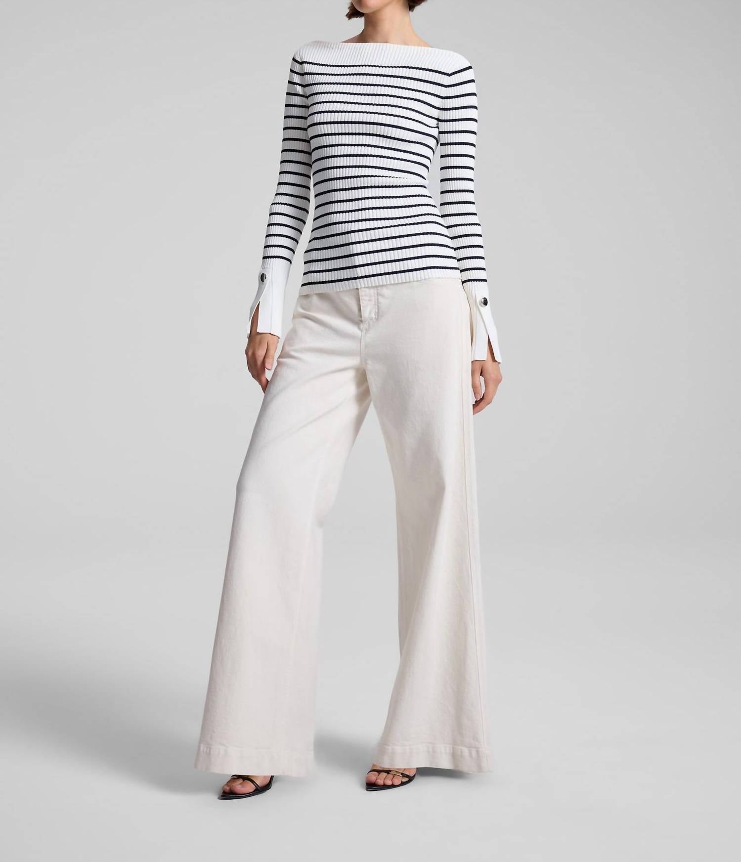 A.L.C. - Anya Striped Knit Top