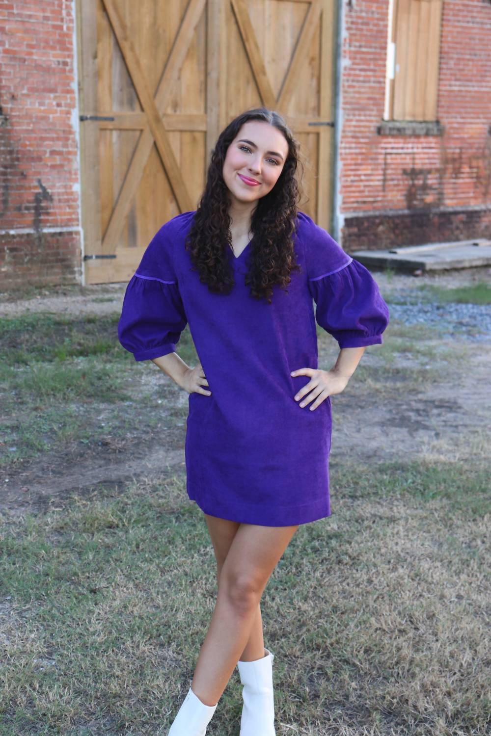 Joy Joy - Hannah Corduroy Dress