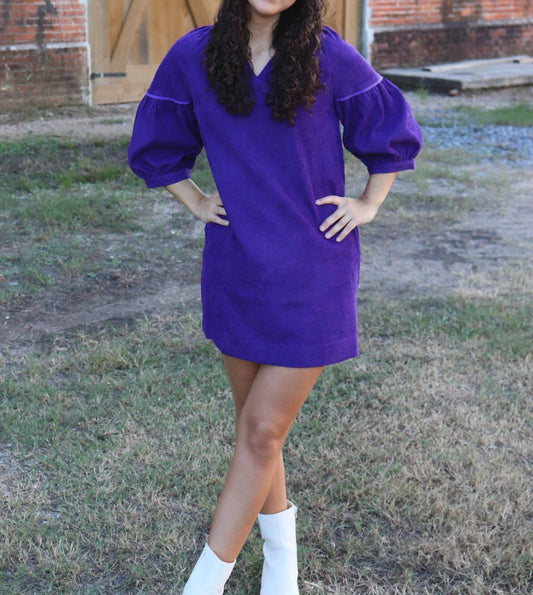 Joy Joy - Hannah Corduroy Dress