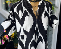 Boho Chic - Women's Weekend Vibes Tunic Dress