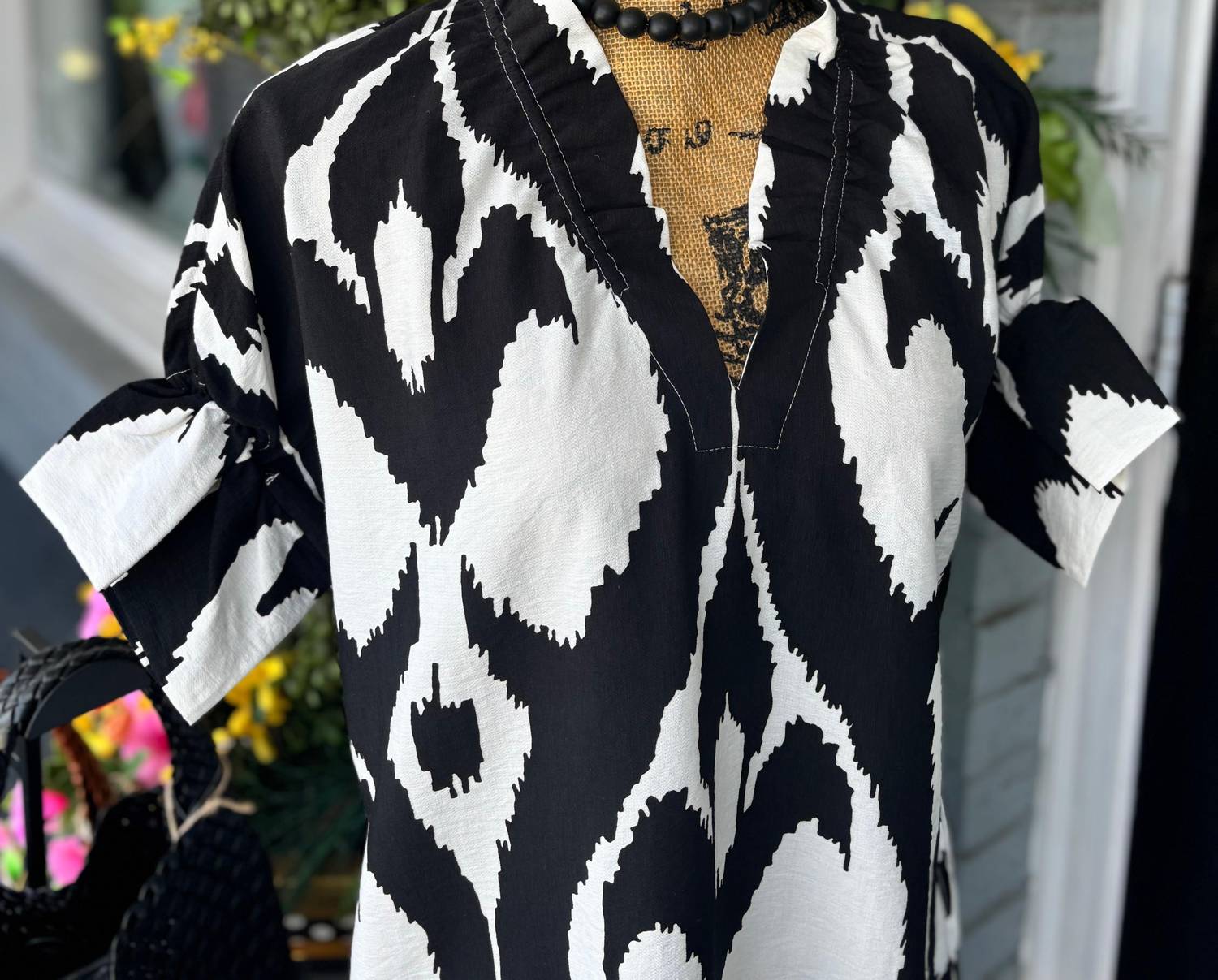Boho Chic - Women's Weekend Vibes Tunic Dress