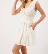 Kylie Paige - Crystal Scoop Mini Dress