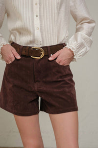 Raisonnel - Suede Shorts