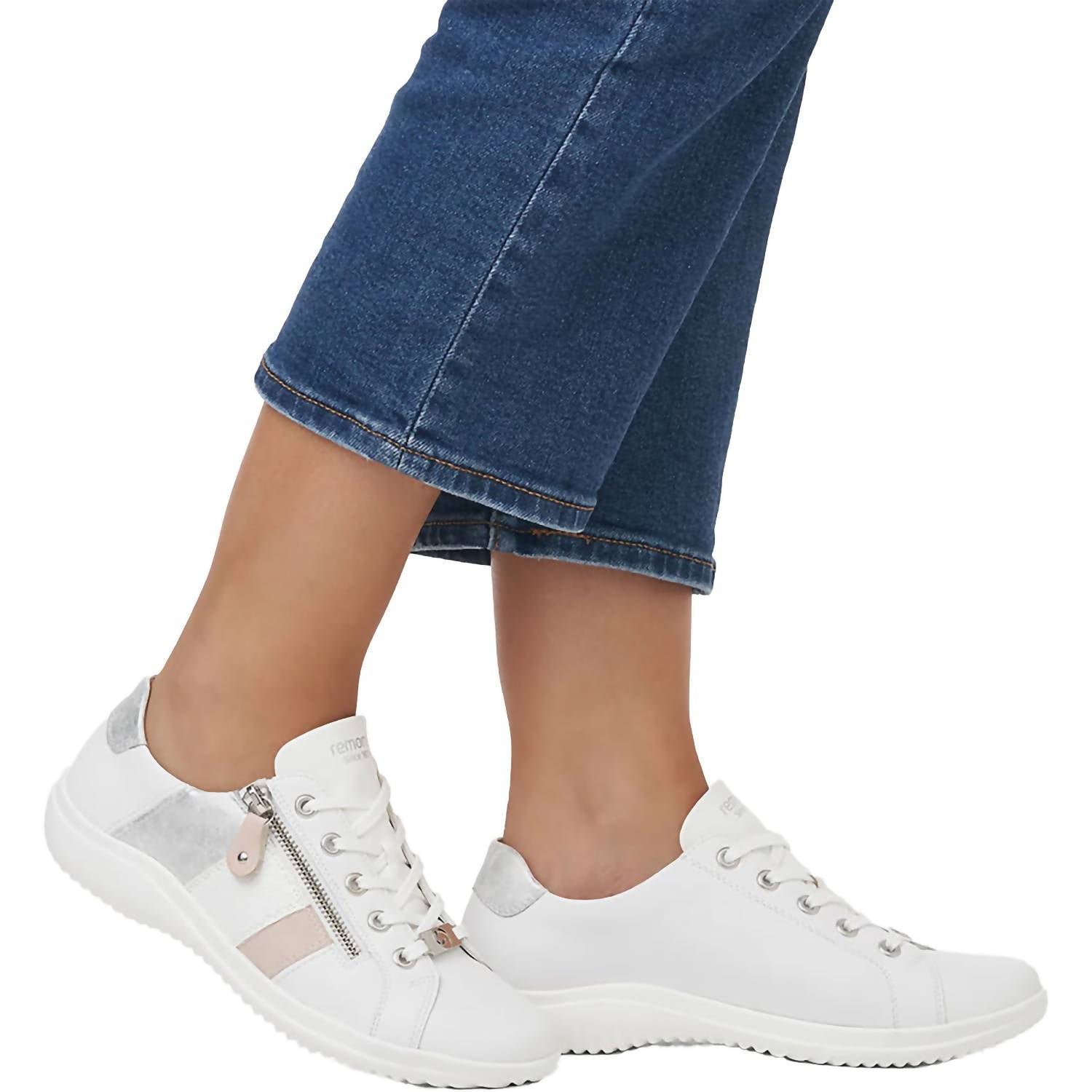 Remonte - Women's Low-profile Leather Sneaker
