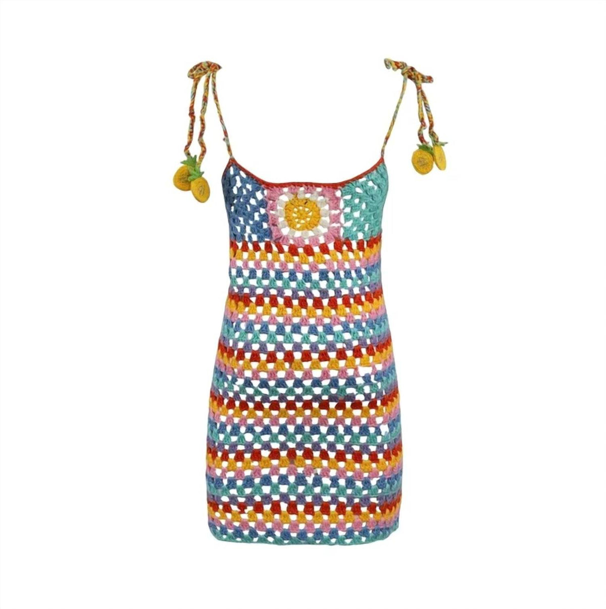 Lola + The Boys - Sunshine Mood Crochet Dress