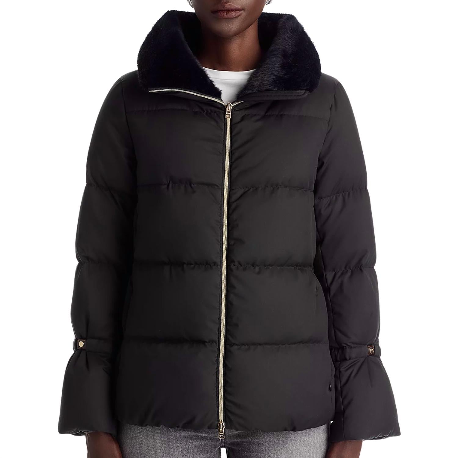 Herno - Faux Fur Collar Jacket