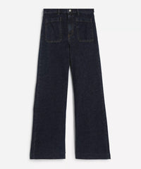 Frame - The Refined High-rise Wide-leg Jeans