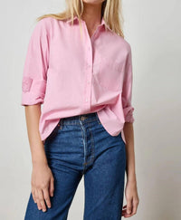 Lilla P - Poplin Button Down Shirt
