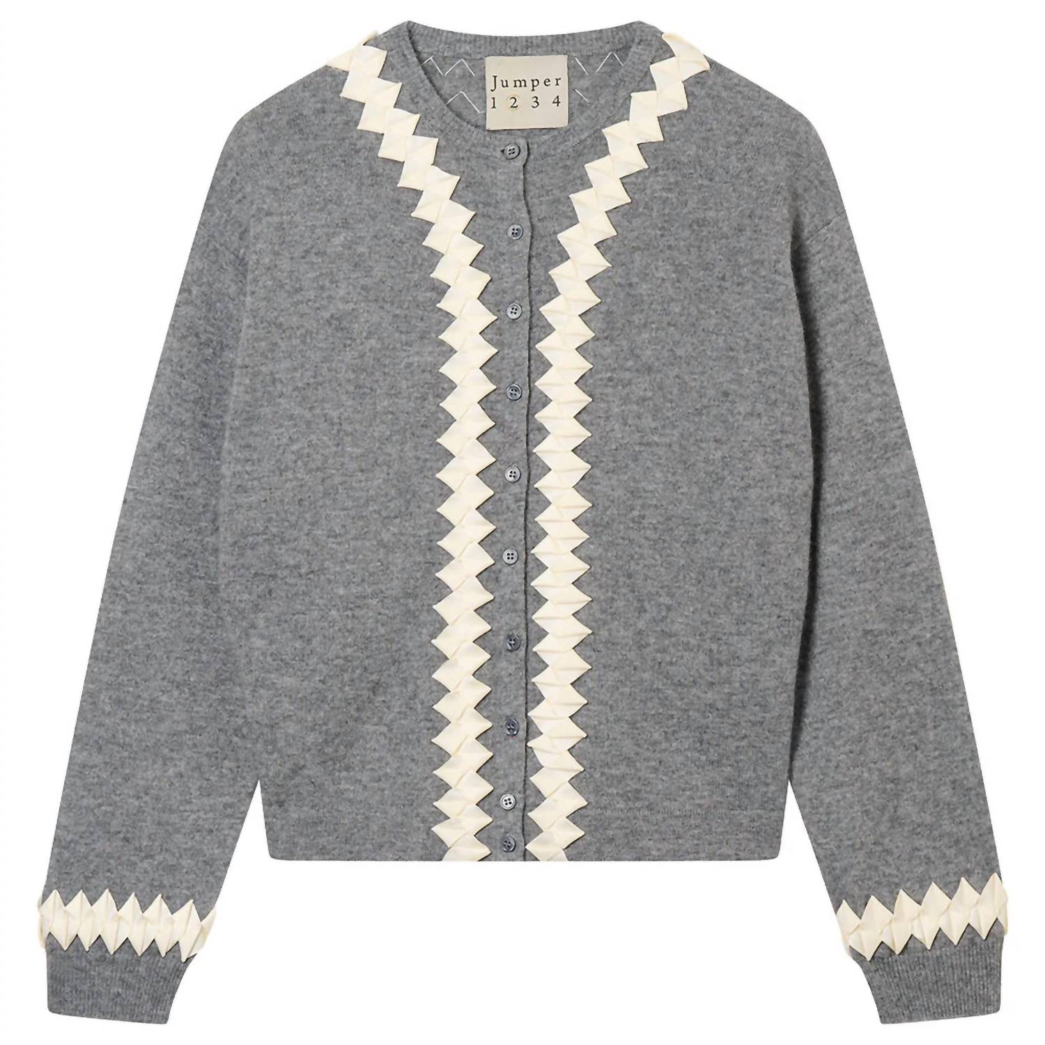 Jumper1234 - Twisted Ribbon Cardigan