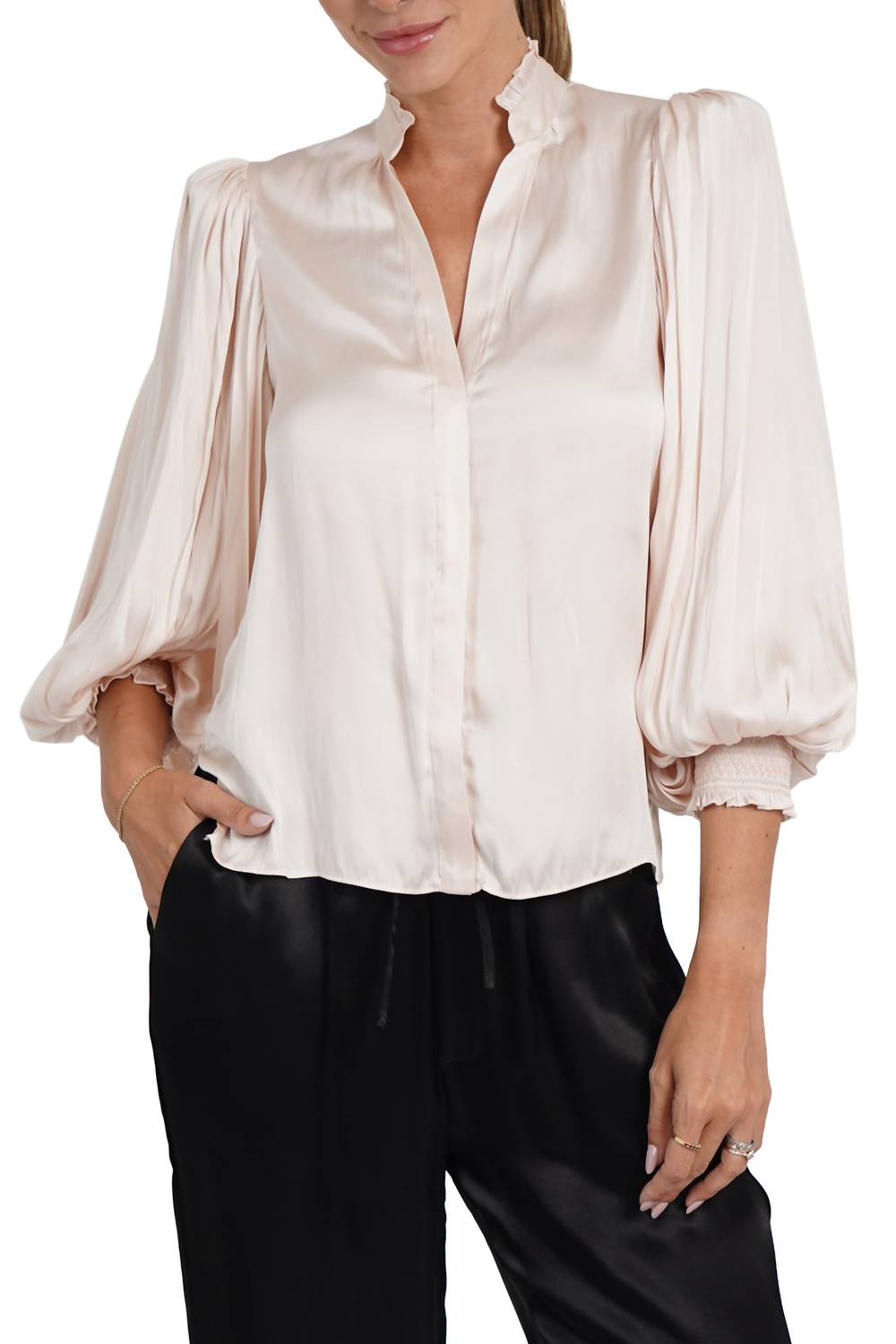 Love Token - Elizabeth Button Down Blouse