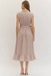 Entro - Amalfi Tide Midi Dress