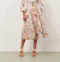 Zimmermann - Rebellion Button Midi Dress
