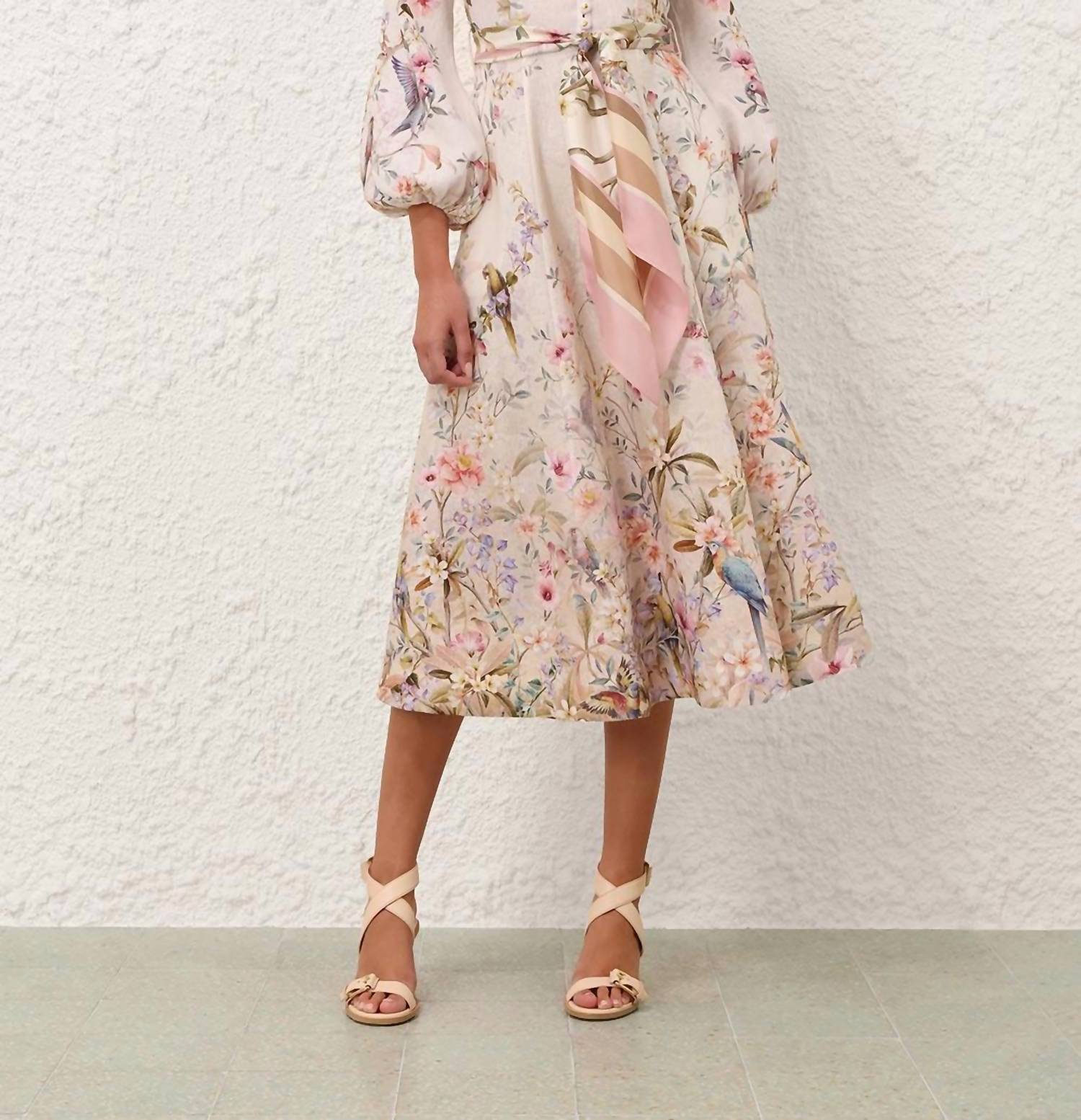 Zimmermann - Rebellion Button Midi Dress