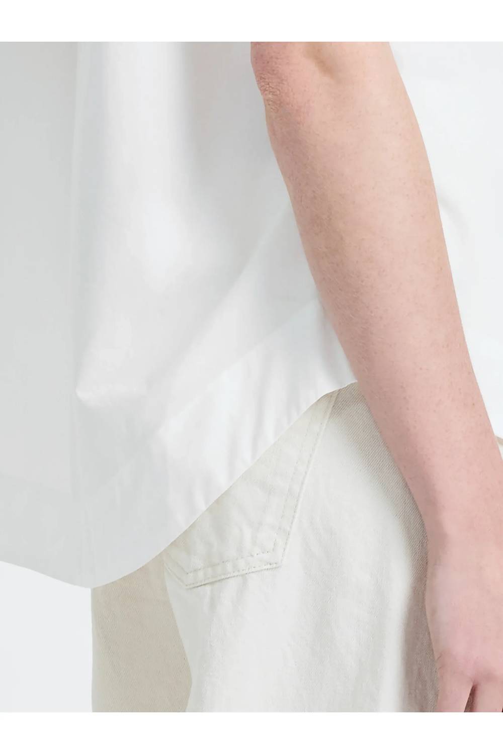 French Connection - Poplin Collared Top