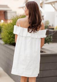 Pinch - Ruffle Off Shoulder Mini Dress