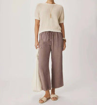 Splendid - Angie Crop Wide Pant